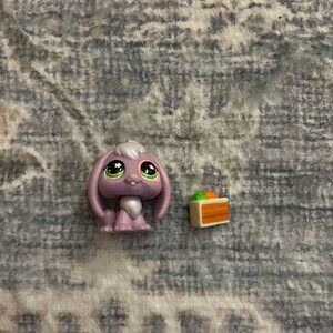 Hasbro Littlest Pet Shop Purple Lop-Ear Bunny